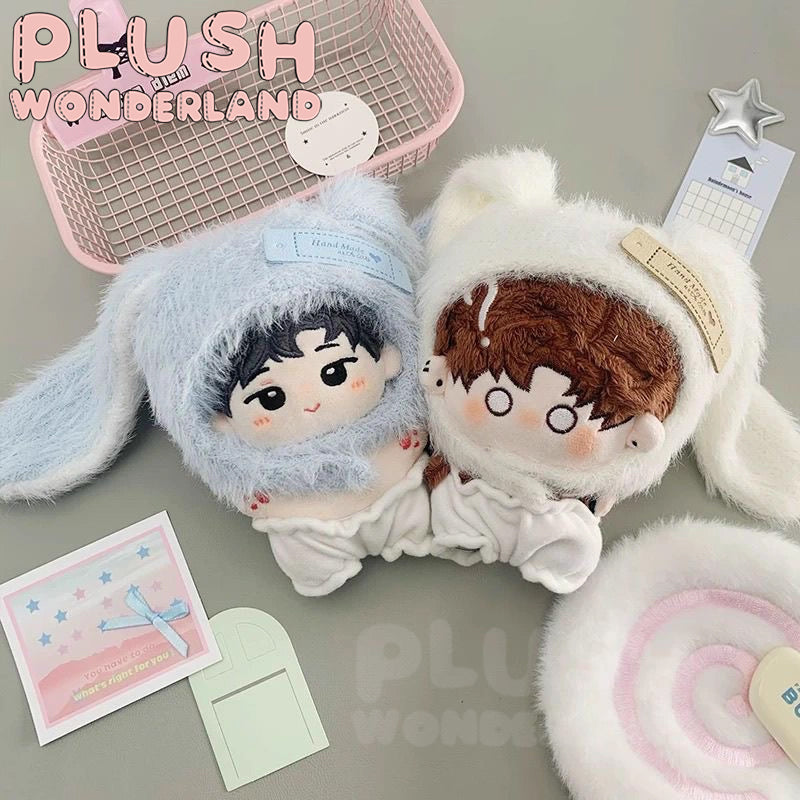 【SOFORT VERFÜGBAR】PLUSH WONDERLAND Hasenkopfbedeckung für 10 cm Puppenkleidung