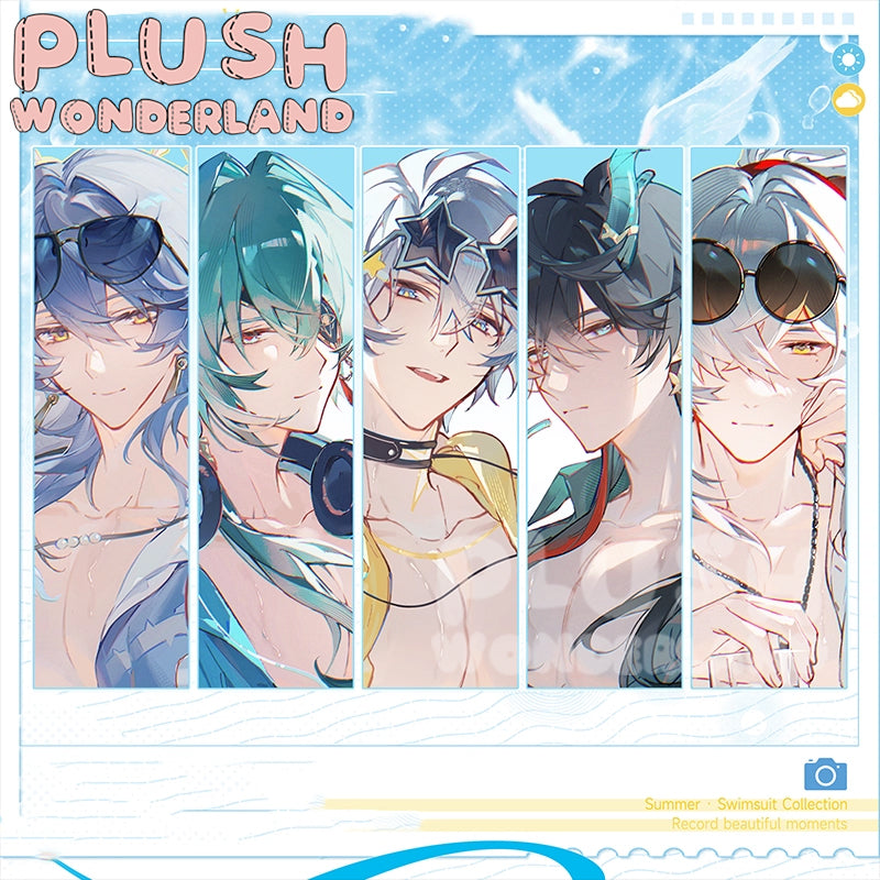 【INSTOCK】PLUSH WONDERLAND Summer Series Gold powder Badges/Acrylic pendant - plushwonderland