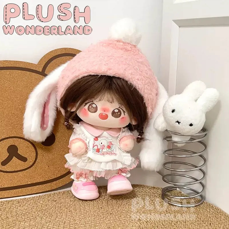 【INSTOCK】PLUSH WONDERLAND Berry Bunny 20CM Doll Clothes   【INSTOCK】PLUSH WONDERLAND Berry Bunny 20CM Doll Clothes