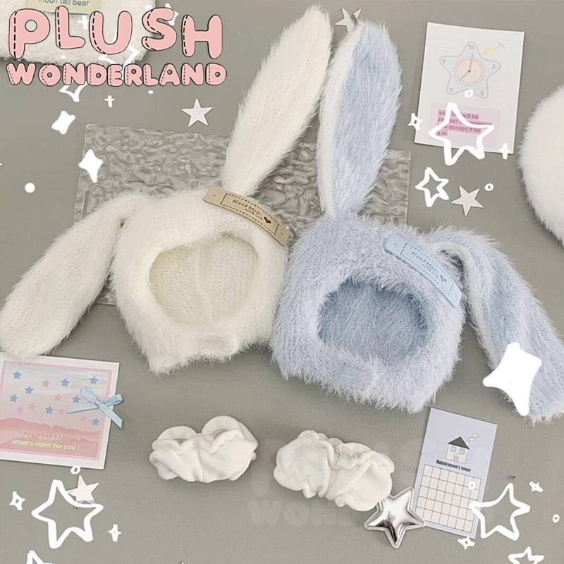 【SOFORT VERFÜGBAR】PLUSH WONDERLAND Hasenkopfbedeckung für 10 cm Puppenkleidung