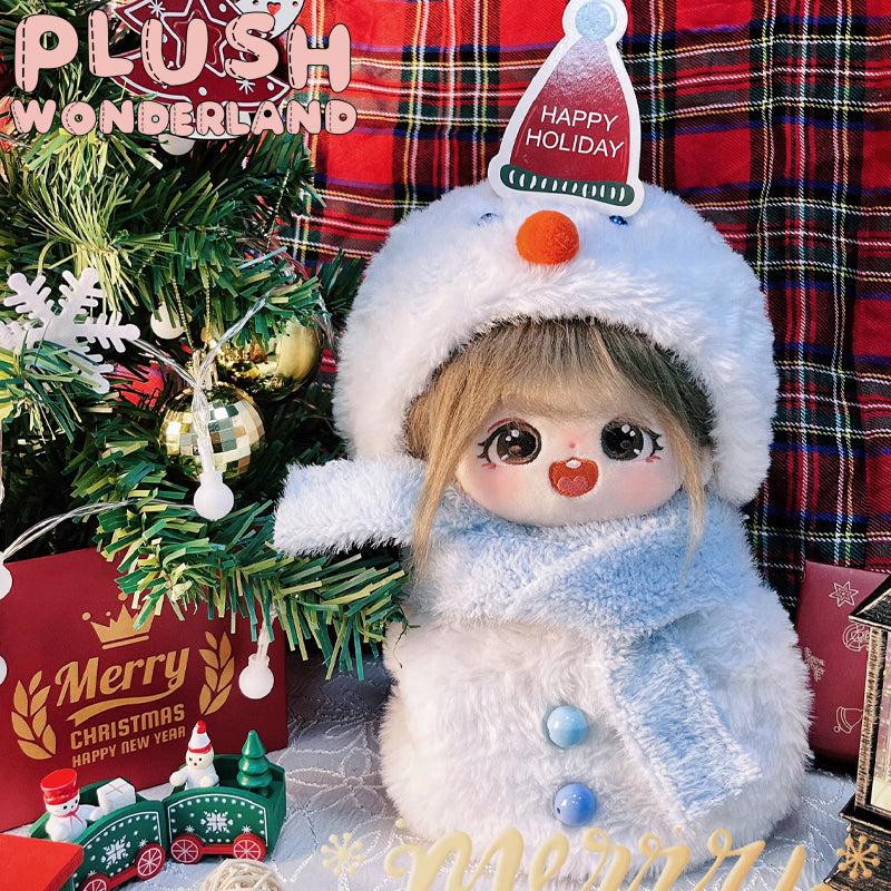 【INSTOCK】PLUSH WONDERLAND Christmas Snowman 20CM Doll Clothes