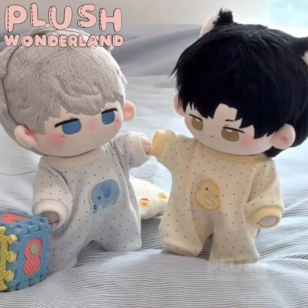 【INSTOCK】PLUSH WONDERLAND Cute Cartoon Onesie Outfit 10/20CM Doll Clothes   【INSTOCK】PLUSH WONDERLAND Cute Cartoon Onesie Outfit 10/20CM Doll Clothes
