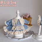 【INSTOCK】PLUSH WONDERLAND Blue Vintage Dress 20CM Doll Clothes