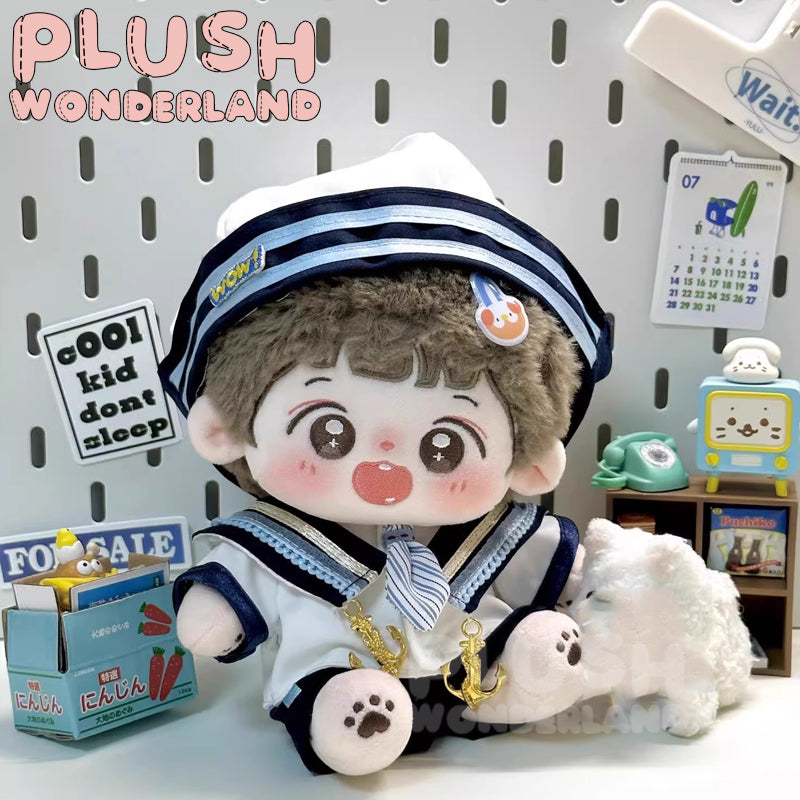 【INSTOCK】PLUSH WONDERLAND Navy Sailor Outfit 20CM Doll Clothes