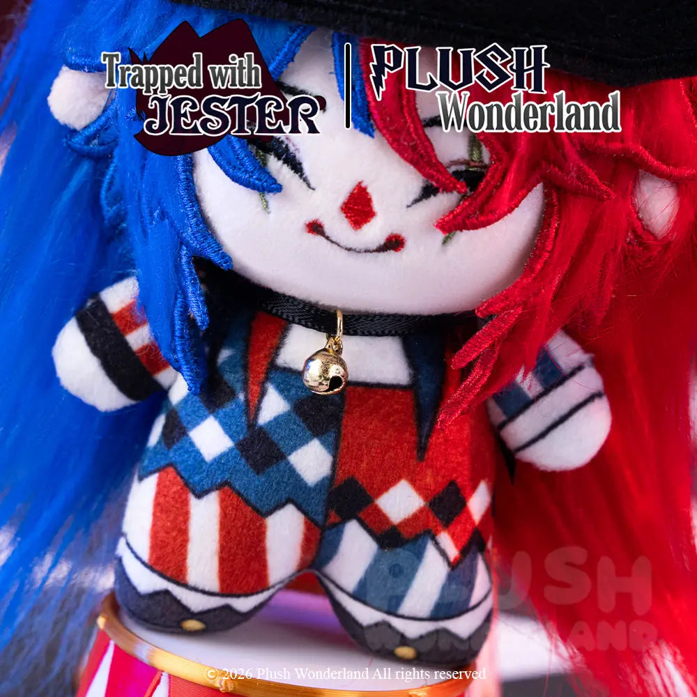 【PRESALE】【Authorized】【10CM Doll】PLUSH WONDERLAND Trapped with Jester Jester Plushie 10CM Doll Pendant Keychain