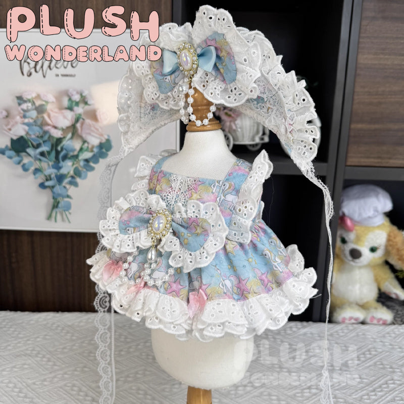 【SOFORT VERFÜGBAR】Kleid für Plüsch-Wunderland-Fantasy-Ponys (20 cm)