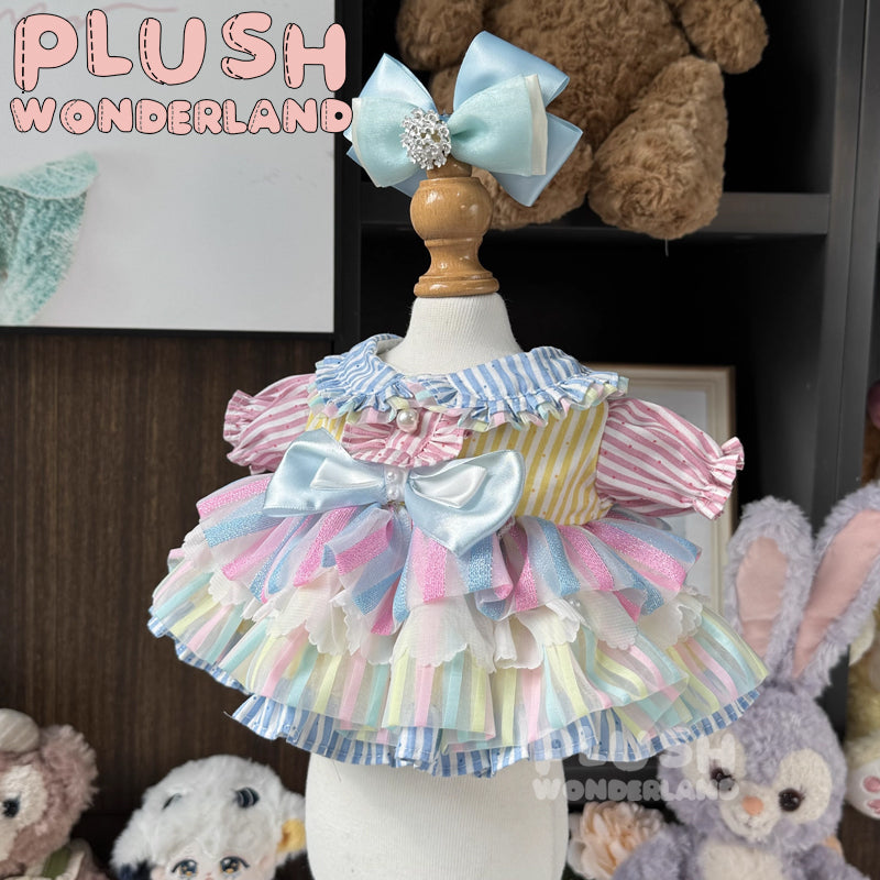 【SOFORT VERFÜGBAR】Kleid für Plüsch-Wunderland-Candy-Prinzessinnenpuppen (20 cm)