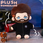 【Auf Lager】Plüsch-Wunderland-Kleidung für einen Mann mit Hut, Plüschtier aus Baumwolle, 20 cm, Kapuzenpullover, Fanartikel, Nachnahme