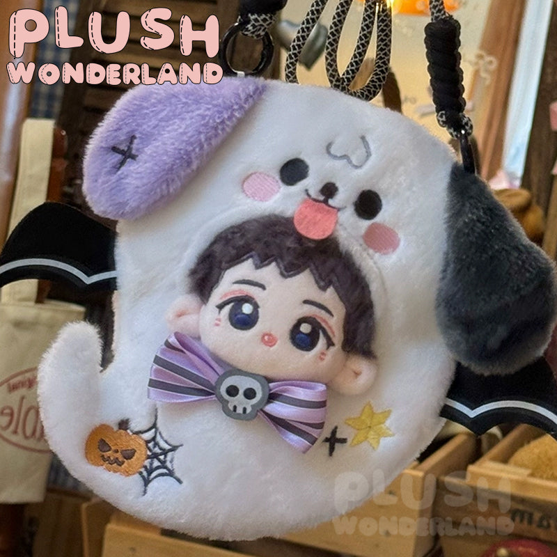 【Auf Lager】Plüsch-Wunderland Halloween-Geisterwelpe 10 cm Puppe Kleidung/Tasche