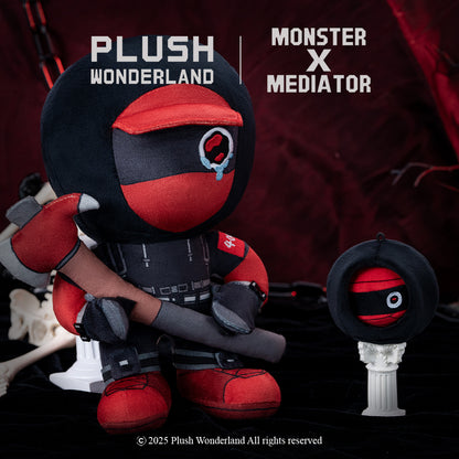 【PRESALE】【Authorized】PLUSH WONDERLAND Monster X Mediator NauseAxe404 Plushie Pendant Decompression Ball Anti Stess