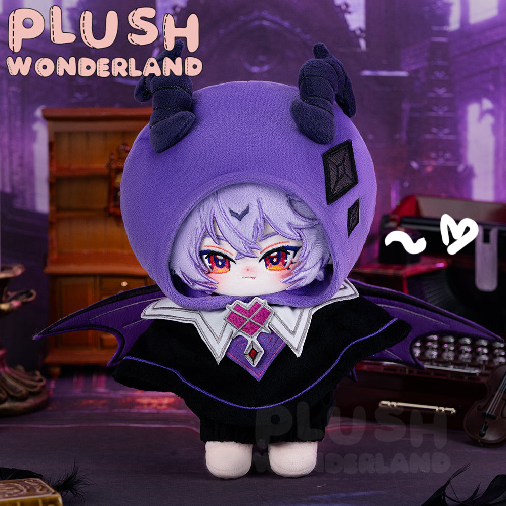 【VORVERKAUF】Plüschtier WUNDERLAND mit lila Haaren, 20 cm, aus Baumwolle