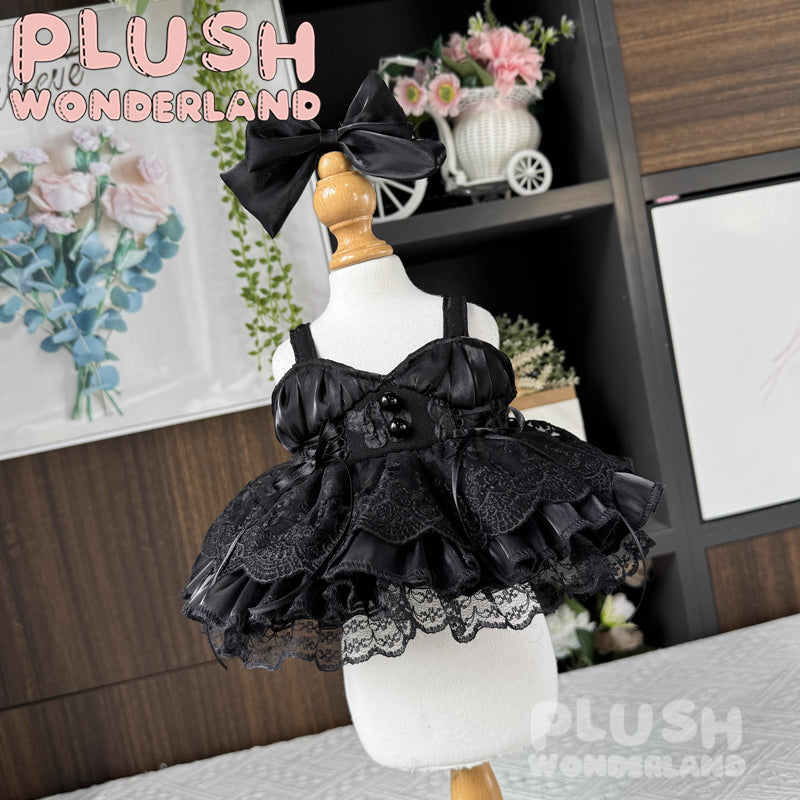 【INSTOCK】PLUSH WONDERLAND Black Swan Ballet Princess Dress Set 20CM Doll Clothes