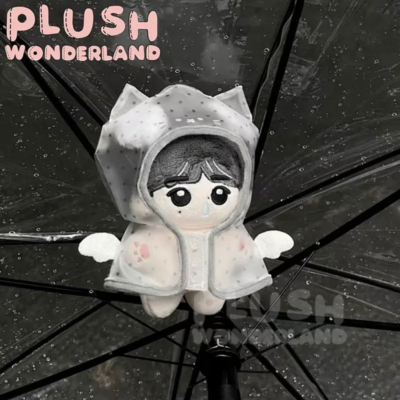 【INSTOCK】PLUSH WONDERLAND Transparent raincoat 10CM Doll Clothes