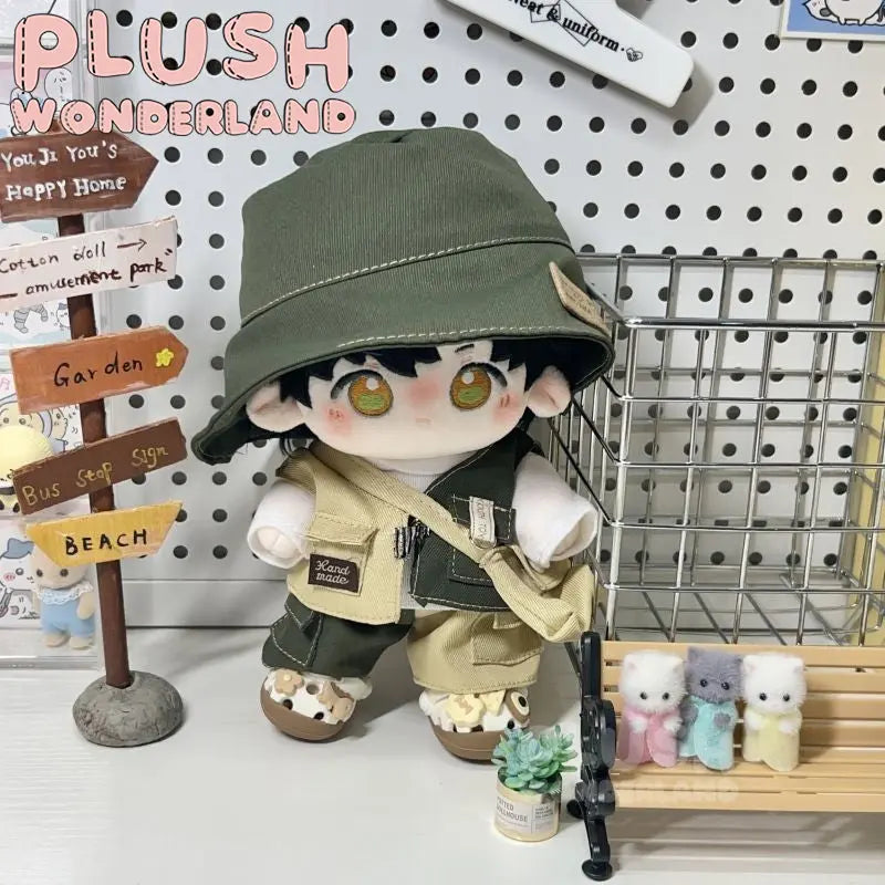 【INSTOCK】PLUSH WONDERLAND Cute Adventure‑Style Doll Outfit 20CM Doll Clothes