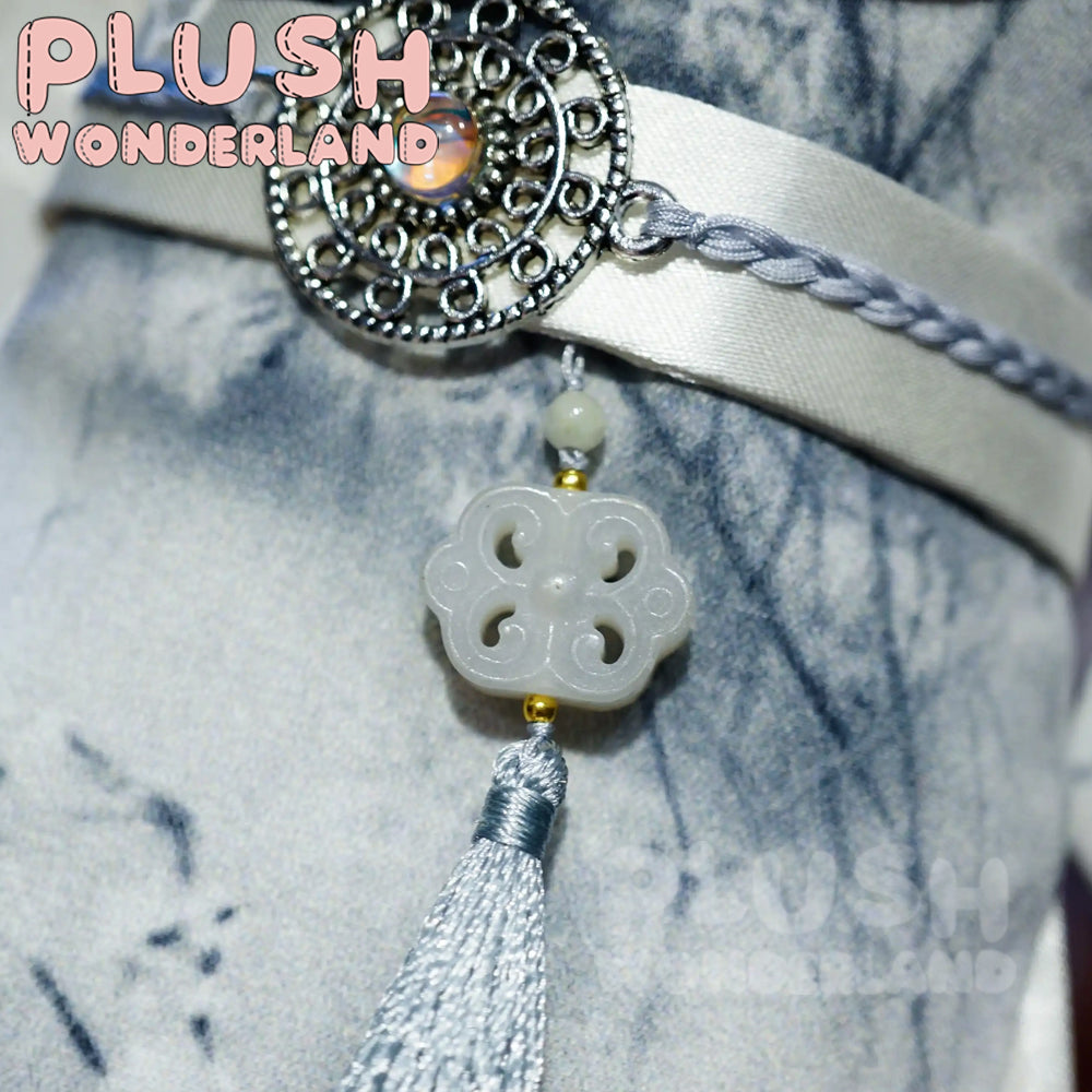 【PRESALE】PLUSH WONDERLAND Traditional Chinese Light gray ancient style scholar outfit Set 20CM Doll Clothes