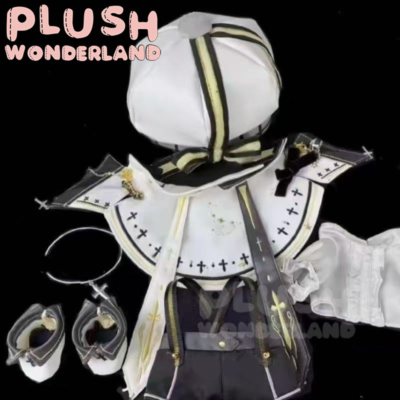 【INSTOCK】PLUSH WONDERLAND White Night Out Set 20CM Doll Clothes