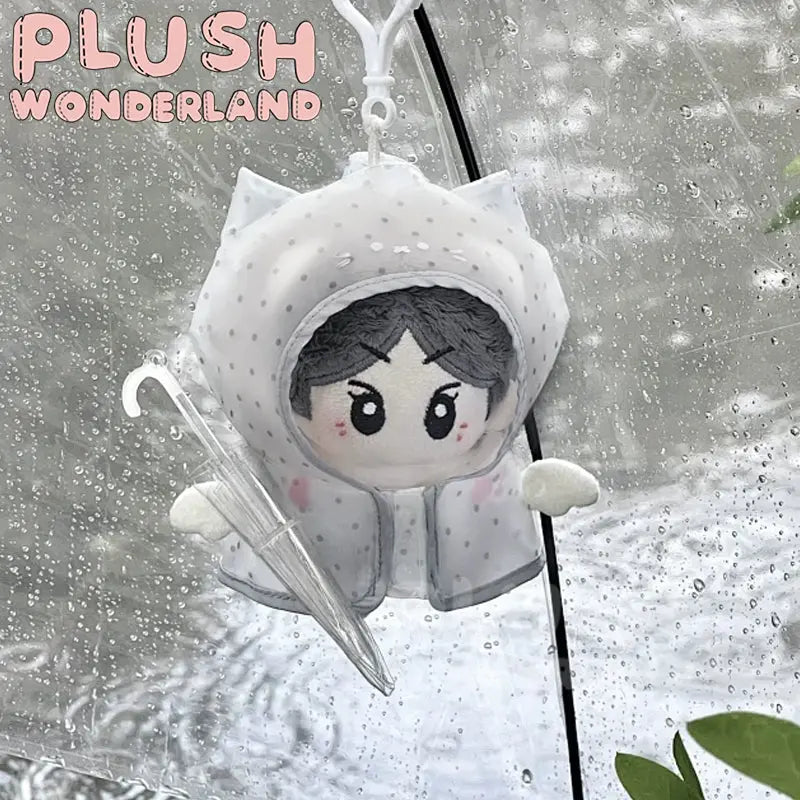【INSTOCK】PLUSH WONDERLAND Transparent raincoat 10CM Doll Clothes