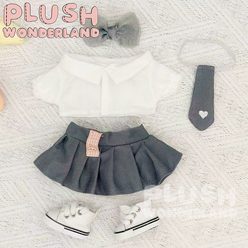 【INSTOCK】PLUSH WONDERLAND Plaid Skirt Suit 20CM Doll Clothes