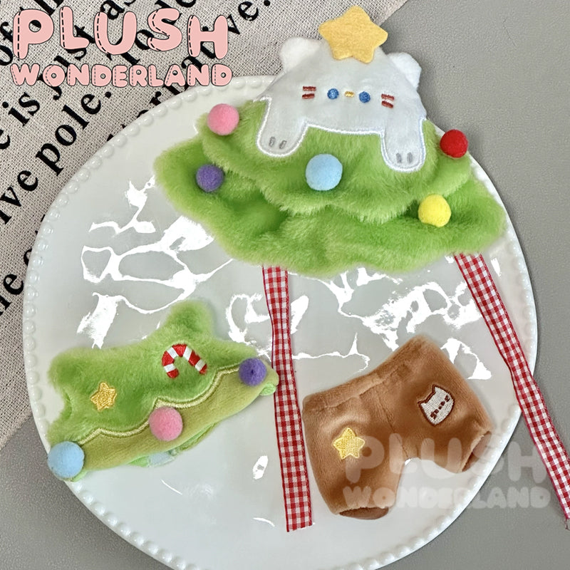 【SOFORT VERFÜGBAR】Weihnachtsanzug-Set für Plüschpuppen aus dem Wunderland (20 cm/10 cm)