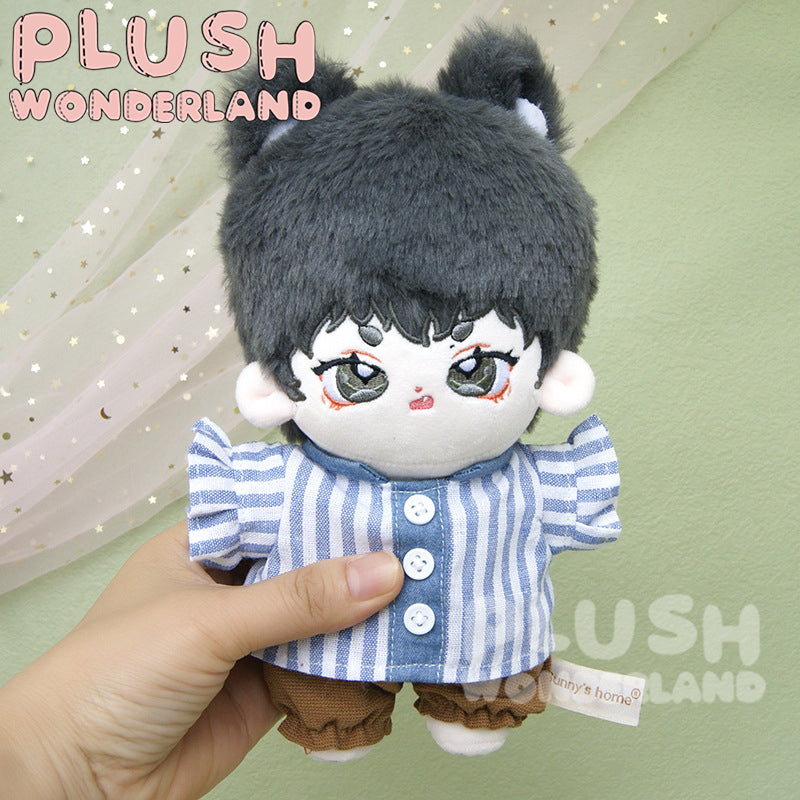 【INSTOCK】PLUSH WONDERLAND Blue Striped Suit 20CM Doll Clothes