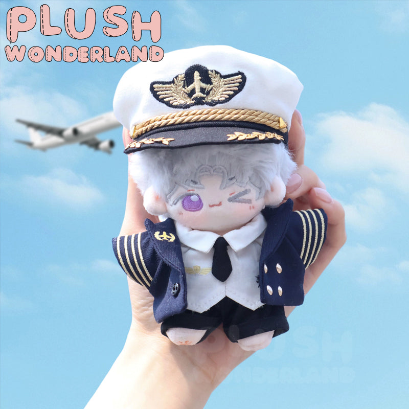 【Auf Lager】PLUSH WONDERLAND Captain Fliegeruniform 10CM Puppenkleidung