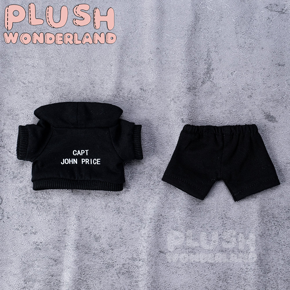 【Auf Lager】Plüsch-Wunderland-Kleidung für einen Mann mit Hut, Plüschtier aus Baumwolle, 20 cm, Kapuzenpullover, Fanartikel, Nachnahme