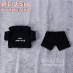 【Auf Lager】Plüsch-Wunderland-Kleidung für einen Mann mit Hut, Plüschtier aus Baumwolle, 20 cm, Kapuzenpullover, Fanartikel, Nachnahme