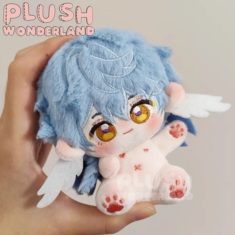 【VORBESTELLUNG】WUNDERLAND-Plüschtier, weißes Haar, Spielfigur, klein, 10 cm