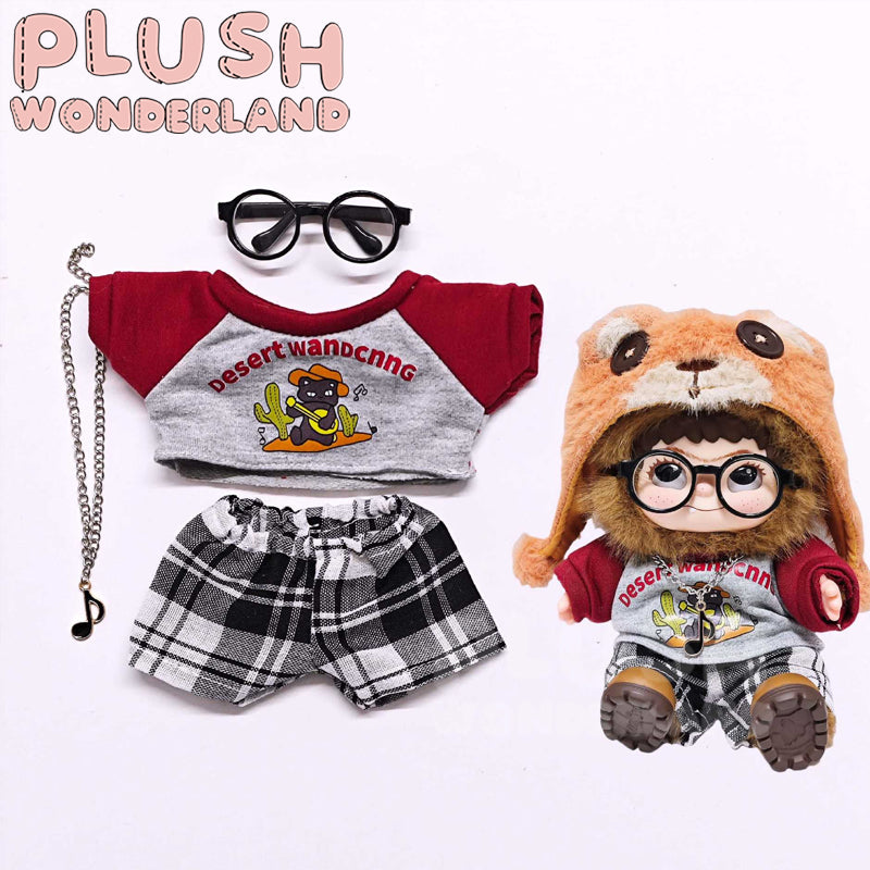 【INSTOCK】PLUSH WONDERLAND Teddy Bear Casual Set 20CM Doll Clothes