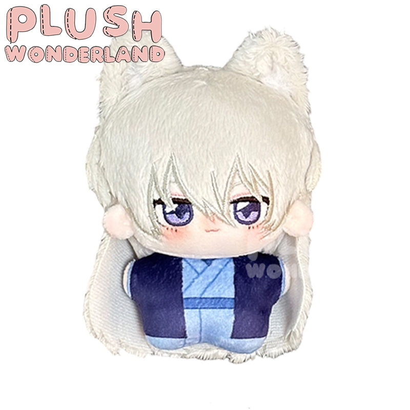 【SOFORT VERFÜGBAR】Plüschtier „WUNDERLAND“: Fuchs und Mädchen im Schrein, 10 cm groß