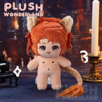 【Plüschtier-Design】Plüschtier WONDERLAND Twisted-Wonderland Cheka Baumwollpuppe, 20 cm, Fan-Herstellung