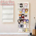 【In Stock】PLUSH WONDERLAND 20cm Plushies Cotton Doll Storage Wall Hanging Zipper Dustproof Transparent Wall Hanging Bag Display