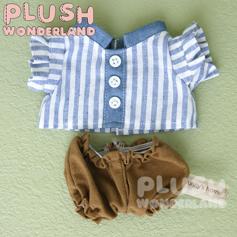 【INSTOCK】PLUSH WONDERLAND Blue Striped Suit 20CM Doll Clothes