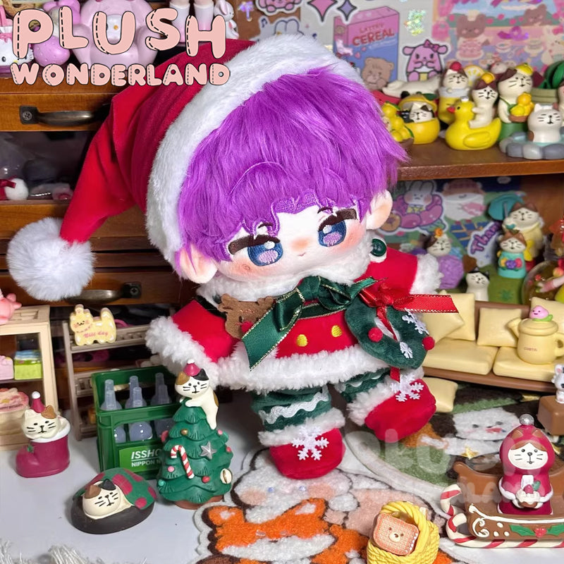 【INSTOCK】PLUSH WONDERLAND Christmas Suit Set 20CM Doll Clothes