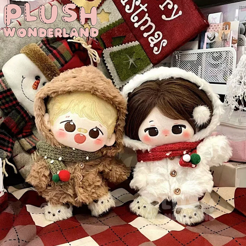 【SOFORT VERFÜGBAR】PLUSH WONDERLAND Weihnachts-Winter-Wärmeset für 10/20 cm Puppenkleidung