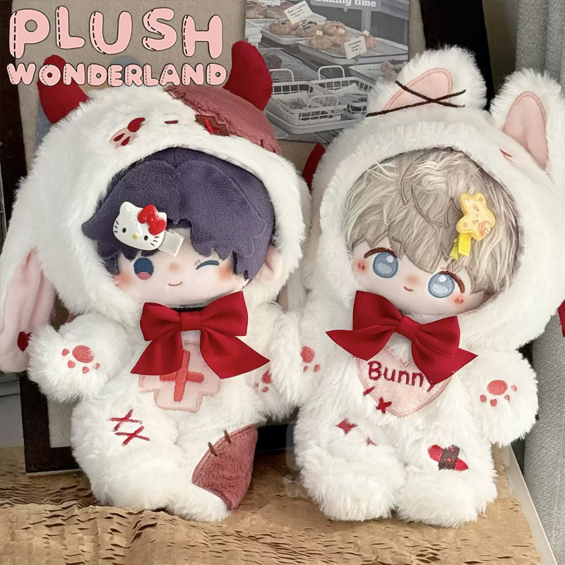 【PRESALE】PLUSH WONDERLAND Devil Twin Bunnies Set 20CM Doll Clothes