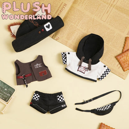 【INSTOCK】PLUSH WONDERLAND Hip Hop Fox Doll Clothes Plushie 20CM Cool