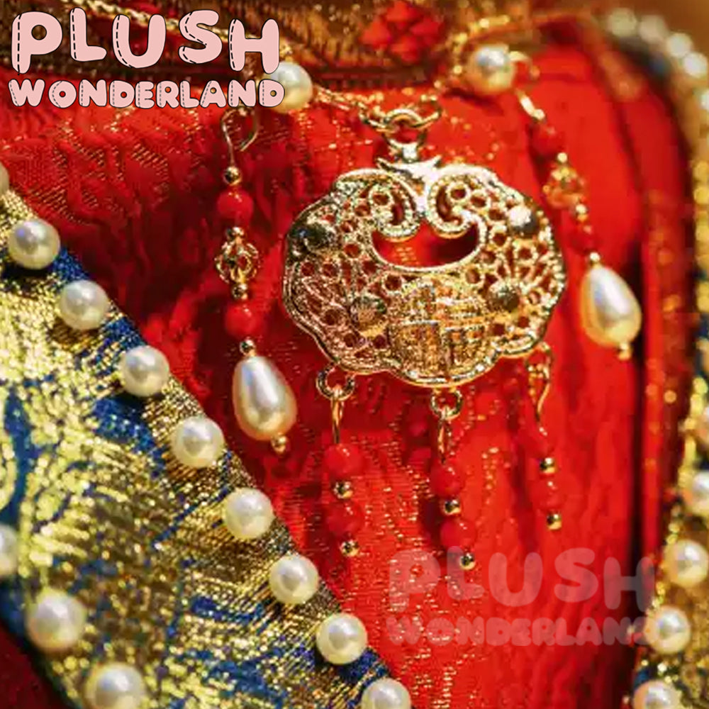 【PRESALE】PLUSH WONDERLAND Ming Dynasty Phoenix Crown and Embroidered Robe Set 20CM Doll Clothes