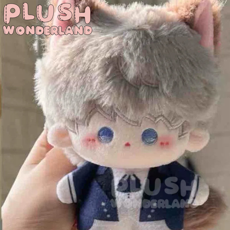 【SOFORT VERFÜGBAR】Plüsch-WUNDERLAND-Katzenbutler, 10 cm, Baumwollpuppe