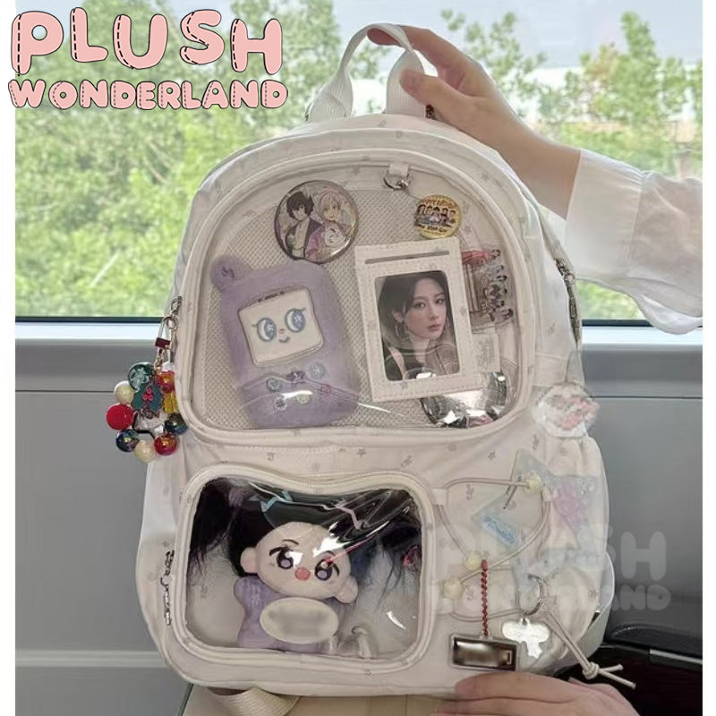 【INSTOCK】PLUSH WONDERLAND Transparent layer backpack itaBag