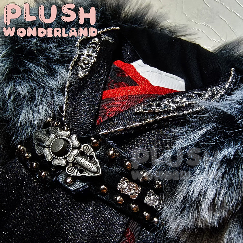 【PRESALE】PLUSH WONDERLAND Traditional Black Fur Collar suit Set 20CM Doll Clothes - plushwonderland