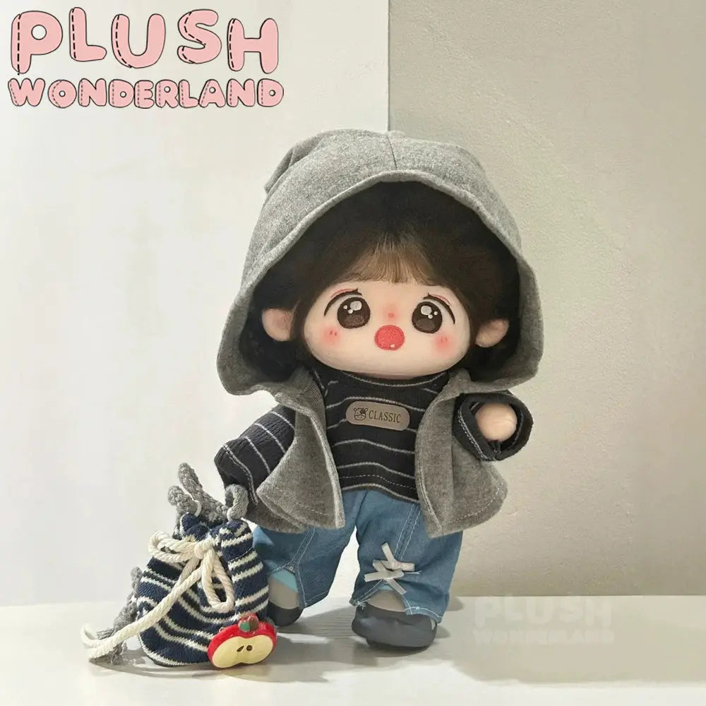 【INSTOCK】PLUSH WONDERLAND Hooded Zip-Up Jacket 15/20CM Doll Clothes   【INSTOCK】PLUSH WONDERLAND Hooded Zip-Up Jacket 15/20CM Doll Clothes