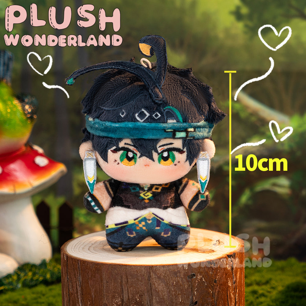 【Auf Lager】【10 cm Puppe】Plüschtier WONDERLAND Pixel Boy, 10 cm, bedruckter Baumwollkörper