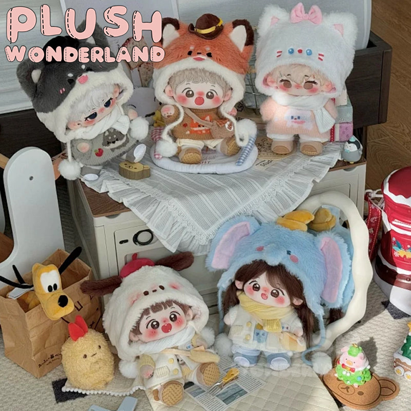 【In Stock】PLUSH WONDERLAND Soft Animal sweater Set 20CM Doll Clothes