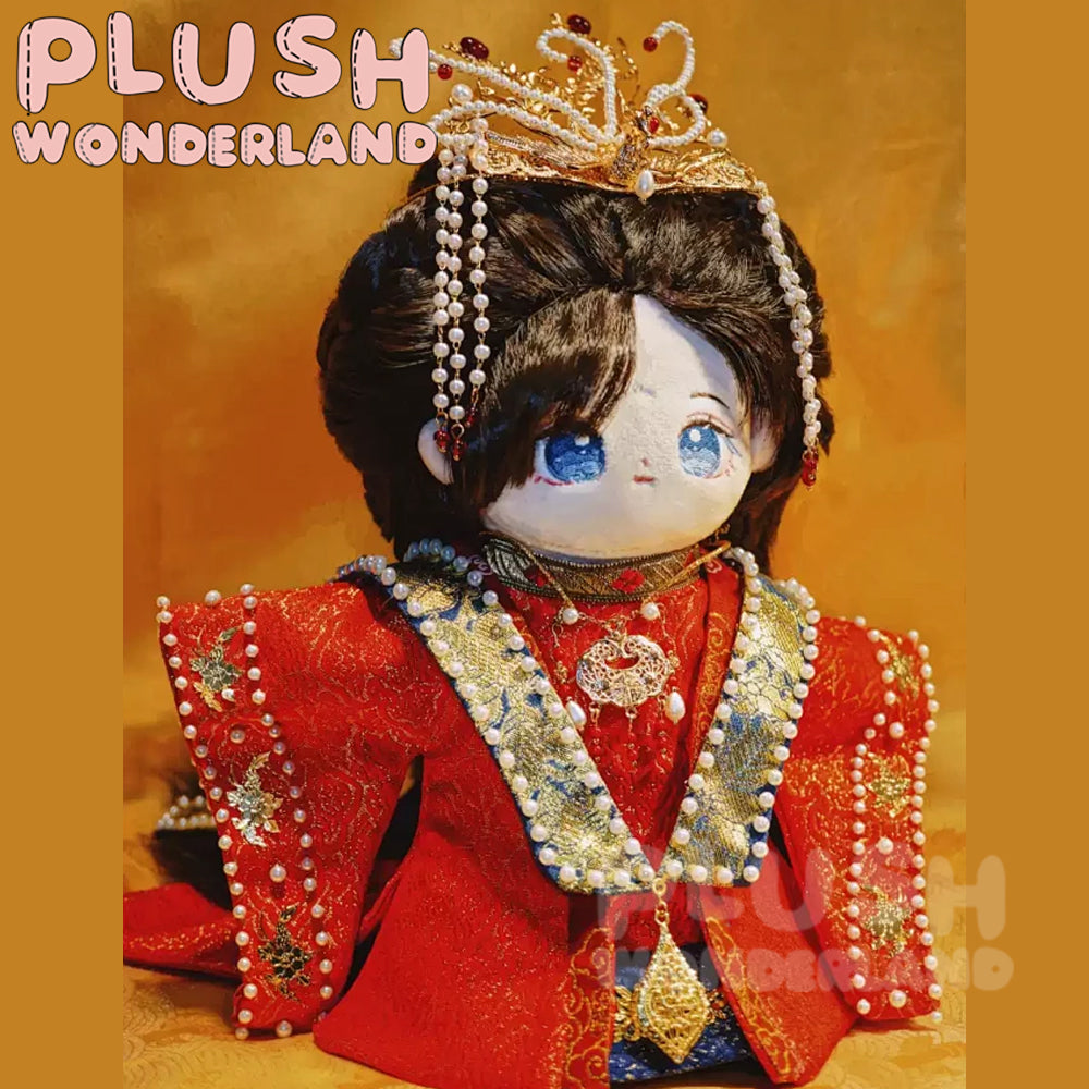 【PRESALE】PLUSH WONDERLAND Ming Dynasty Phoenix Crown and Embroidered Robe Set 20CM Doll Clothes