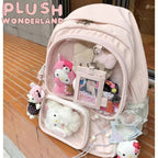 【INSTOCK】PLUSH WONDERLAND Transparent layer backpack itaBag