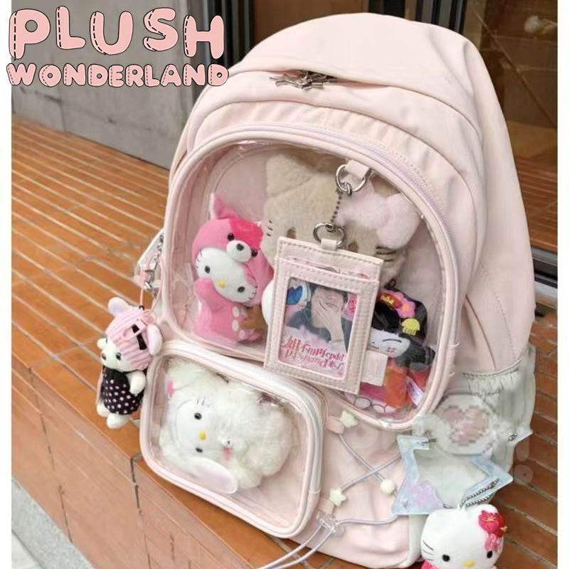【INSTOCK】PLUSH WONDERLAND Transparent layer backpack itaBag