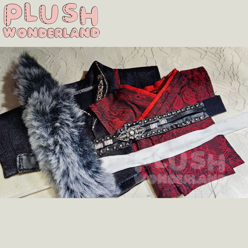 【PRESALE】PLUSH WONDERLAND Traditional Black Fur Collar suit Set 20CM Doll Clothes - plushwonderland