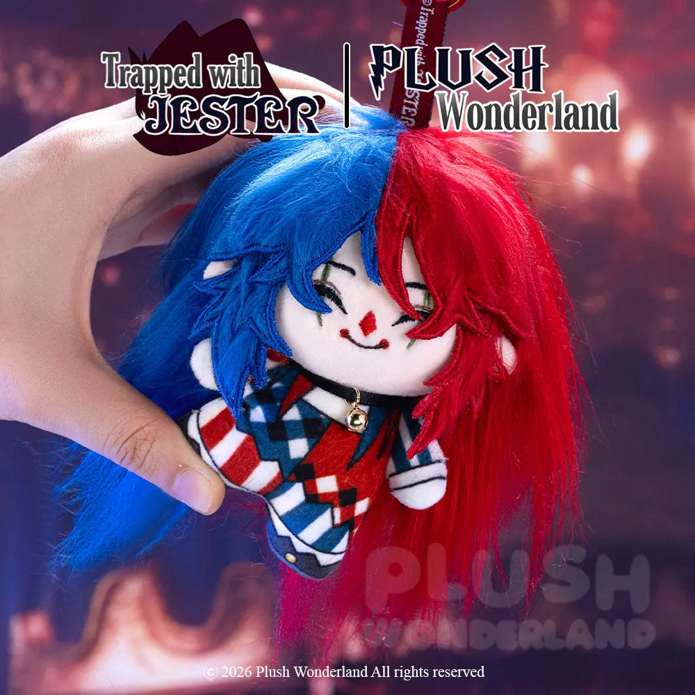 【PRESALE】【Authorized】【10CM Doll】PLUSH WONDERLAND Trapped with Jester Jester Plushie 10CM Doll Pendant Keychain