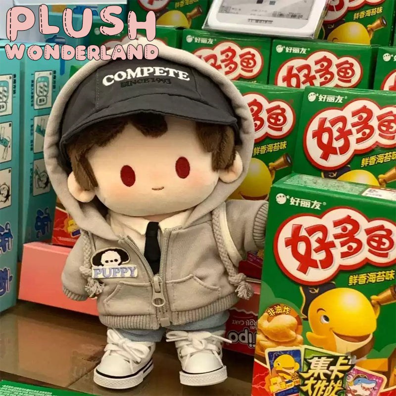 【IN STOCK】PLUSH WONDERLAND Cute Gray Outfit Set 20CM Doll Clothes